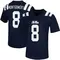 Navy Monty Montgomery Men's Ole Miss Rebels Untouchable Football Jersey - Game