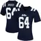 Navy Nick Broeker Women's Ole Miss Rebels Women Untouchable Football Jersey - Game