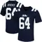 Navy Nick Broeker Youth Ole Miss Rebels Untouchable Football Jersey - Game