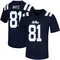 Navy Noreel White Youth Ole Miss Rebels Untouchable Football Jersey - Game