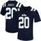 Navy TJ Dudley Youth Ole Miss Rebels Untouchable Football Jersey - Game