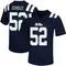 Navy William Echoles Men's Ole Miss Rebels Untouchable Football Jersey - Game