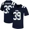 Navy Zach Johansen Men's Ole Miss Rebels Untouchable Football Jersey - Game