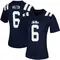 Navy Zamari Walton Women's Ole Miss Rebels Women Untouchable Football Jersey - Game