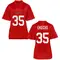 Raphael Ekechi Women's Ole Miss Rebels Cardinal Football College Jersey - Game