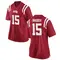 Red AJ Maddox Women's Ole Miss Rebels Football College Jersey - Replica