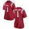 Red Ayden Williams Women's Ole Miss Rebels Football College Jersey - Replica