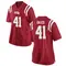 Red Caden Davis Women's Ole Miss Rebels Football College Jersey - Replica