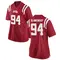 Red Caleb Blankenship Women's Ole Miss Rebels Football College Jersey - Replica