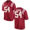 Red Caleb Warren Men's Ole Miss Rebels Football College Jersey - Game