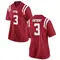 Red Daijahn Anthony Women's Ole Miss Rebels Football College Jersey - Replica