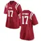 Red Davin Wydner Women's Ole Miss Rebels Football College Jersey - Replica