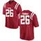 Red Domonique Thomas Men's Ole Miss Rebels Football College Jersey - Game