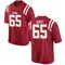 Red Gerquan Scott Men's Ole Miss Rebels Football College Jersey - Game