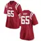 Red Gerquan Scott Women's Ole Miss Rebels Football College Jersey - Replica