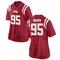 Red Jamarious Brown Women's Ole Miss Rebels Football College Jersey - Replica