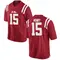 Red JJ Henry Men's Ole Miss Rebels Football College Jersey - Game