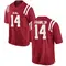 Red Kam Franklin Men's Ole Miss Rebels Football College Jersey - Replica