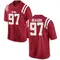 Red Kamron Beavers Men's Ole Miss Rebels Football College Jersey - Replica