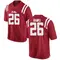 Red Katrevrick Banks Men's Ole Miss Rebels Football College Jersey - Replica