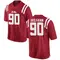 Red Kortlen Wilfawn Youth Ole Miss Rebels Football College Jersey - Game