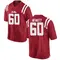 Red Lane Hewett Men's Ole Miss Rebels Football College Jersey - Game