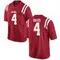 Red Micah Davis Men's Ole Miss Rebels Football College Jersey - Game