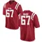 Red Quincy McGee Youth Ole Miss Rebels Football College Jersey - Replica