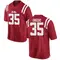 Red Raphael Ekechi Youth Ole Miss Rebels Football College Jersey - Game