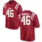 Red Salathiel Hemphill Men's Ole Miss Rebels Football College Jersey - Game