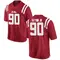 Red Stephon Wynn Jr. Men's Ole Miss Rebels Football College Jersey - Game