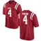 Red Suntarine Perkins Men's Ole Miss Rebels Football College Jersey - Game