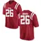 Red Taylor Groves Men's Ole Miss Rebels Football College Jersey - Game