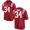 Red Tyler Banks Men's Ole Miss Rebels Football College Jersey - Replica